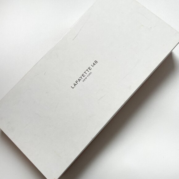 Lafayette 148 Wren Riding Boot in Vachetta Leather Copper EU 37.5 US 7.5 NEW - Picture 9 of 14